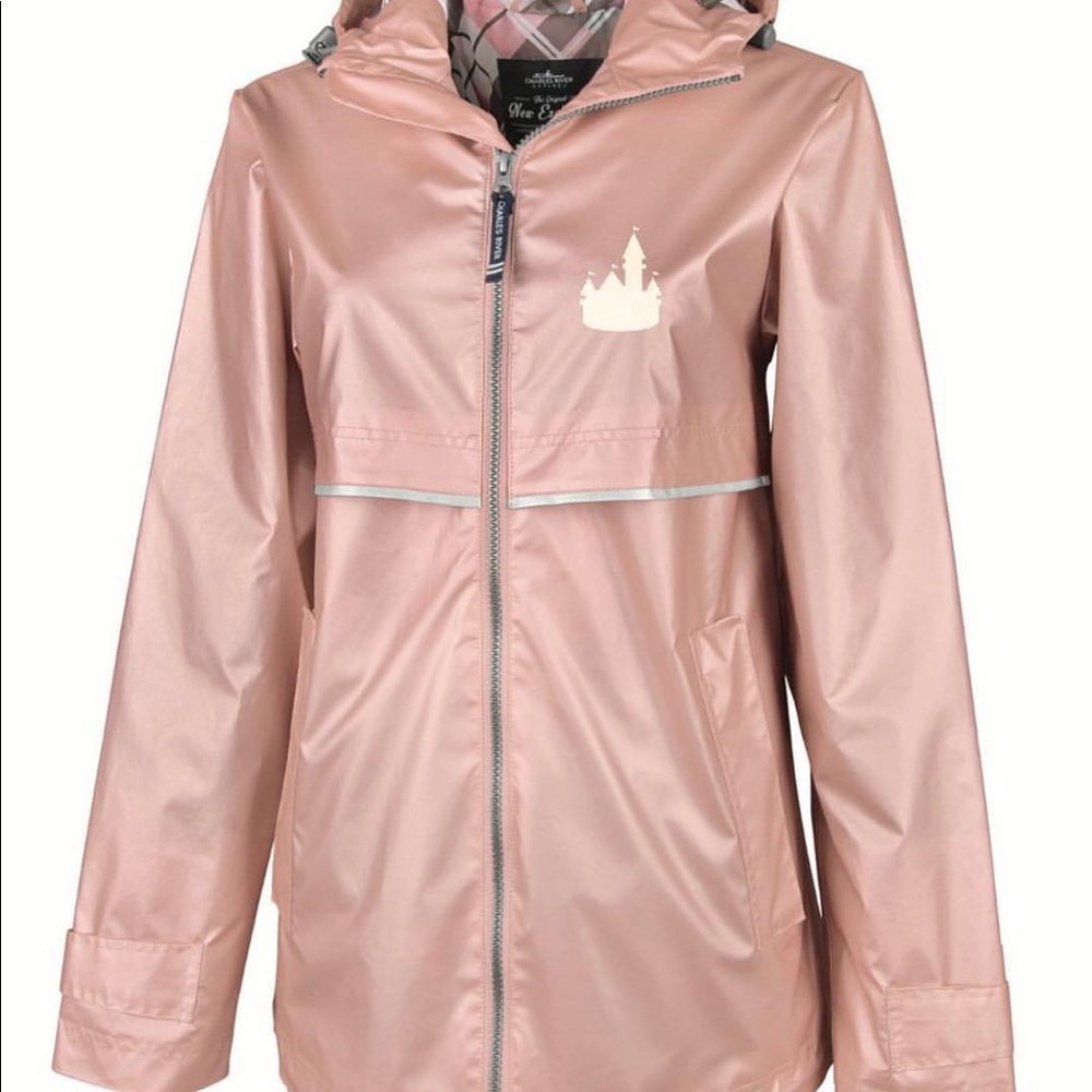 Rose Gold Disney Rain Jacket